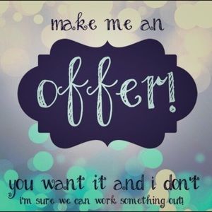 Reasonable Offers always welcome!